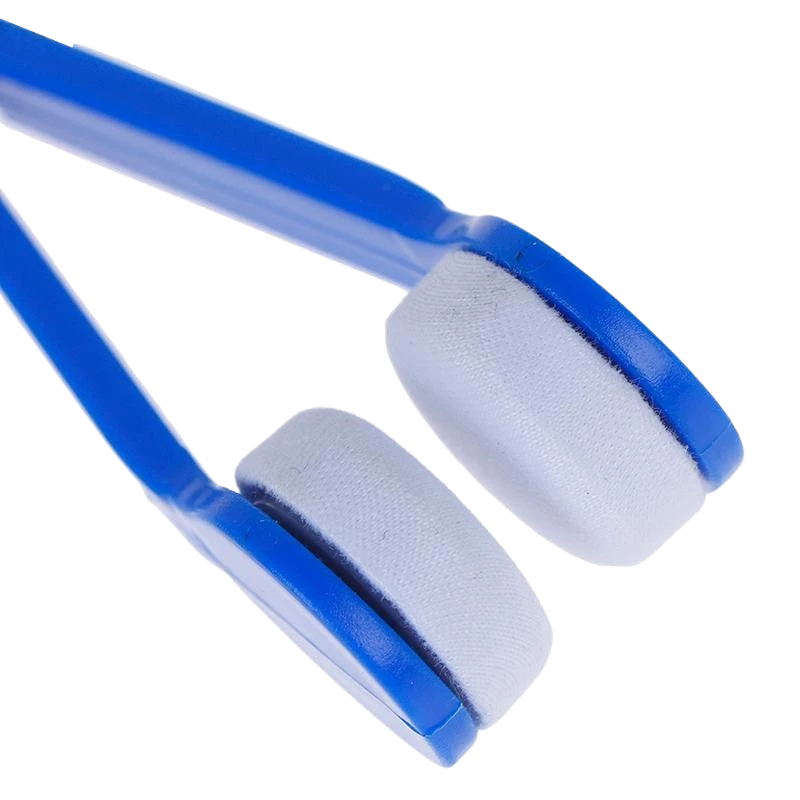 2-in-1 Microfiber Glasses Cleaning Brush