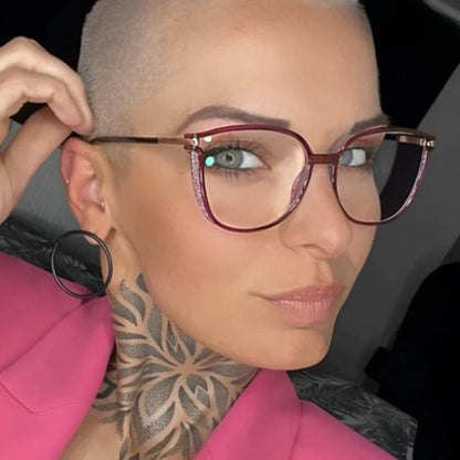 Crystal Fashion Multifocal Glasses [Buy 1, Get 2]